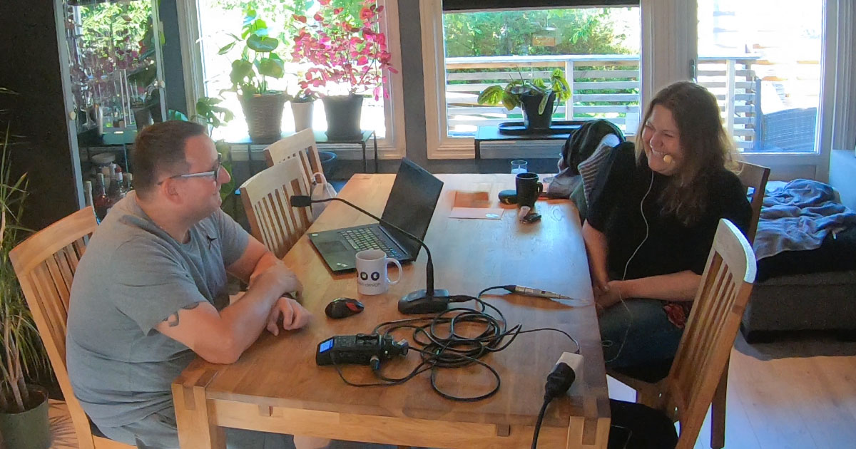 Camilla og jeg har gledet oss lenge til vi kunne få i gang Gründertips podcasten vår.